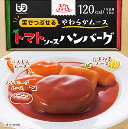 幸福微笑_ 蕃茄醬漢堡慕斯 | Ever-smile_Hamburger steak in tomato sauce